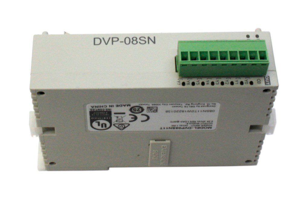 Delta DVP08SN11T - Digital Output Module (8 Transistor Outputs)